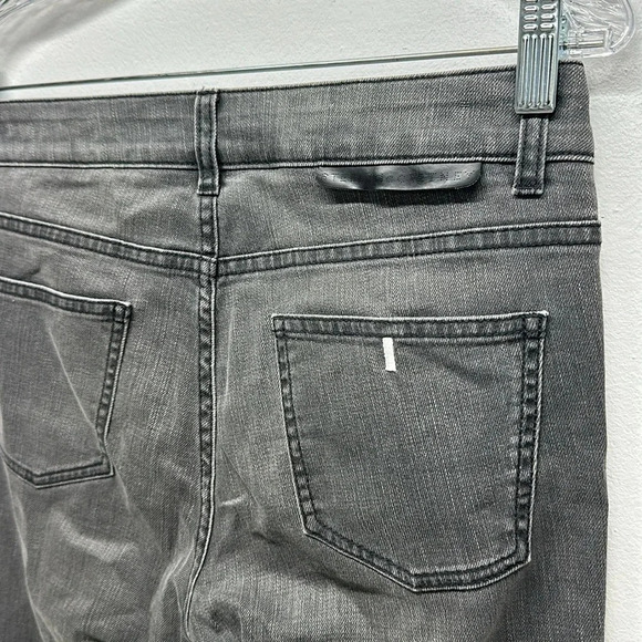 Stella McCartney Jeans Skinny Denim Embellished Rhinestone Jeweled Gray Size 27 - Picture 7 of 13